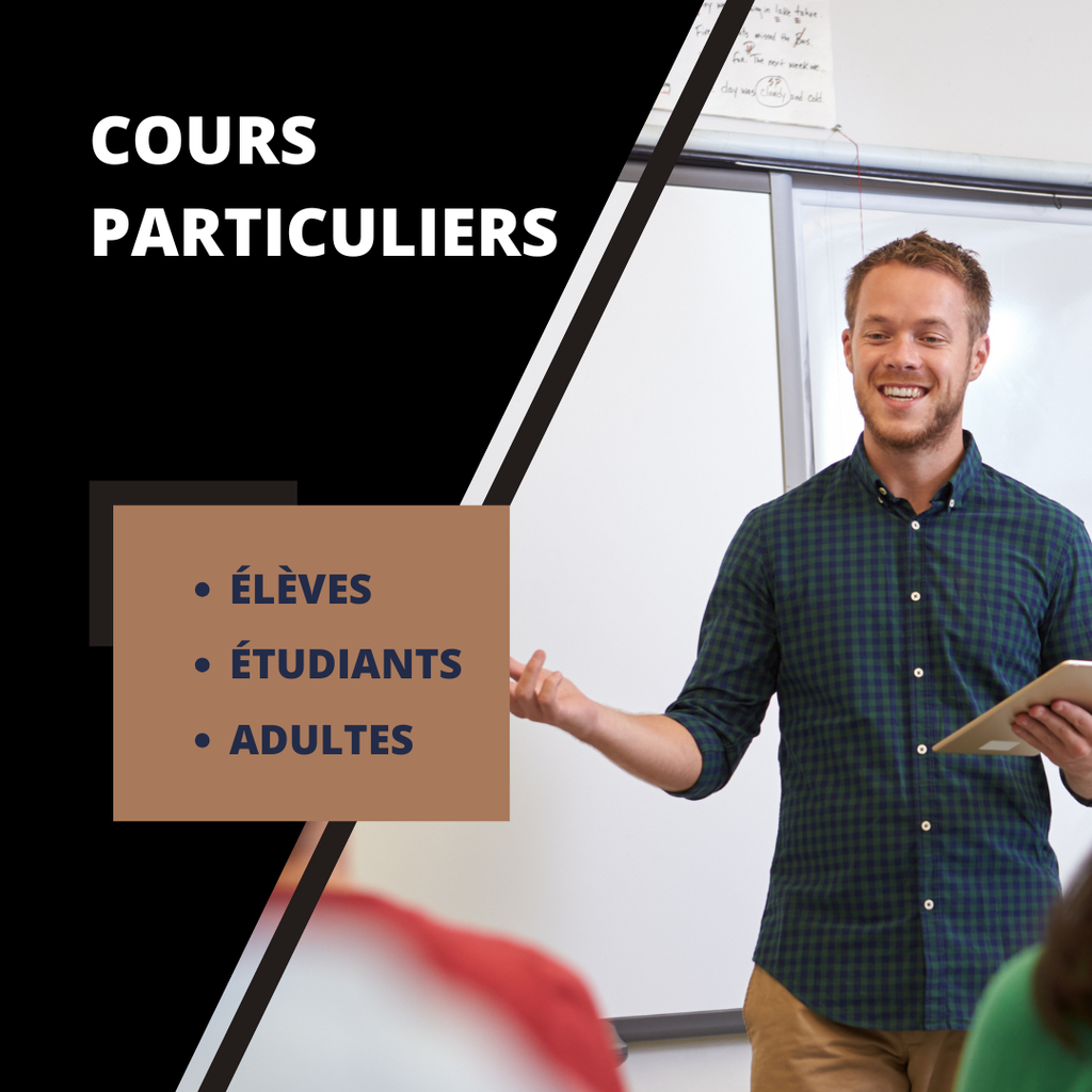 Cours particuliers (à partir de...)